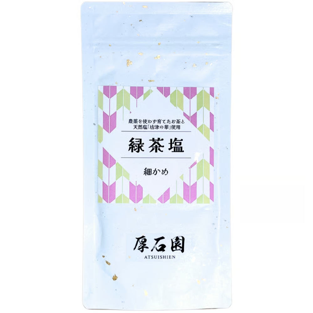 [KAGOSHIMA] ATSUISHIEN TEA Green Tea Salt (Coarse / Fine) 55g
