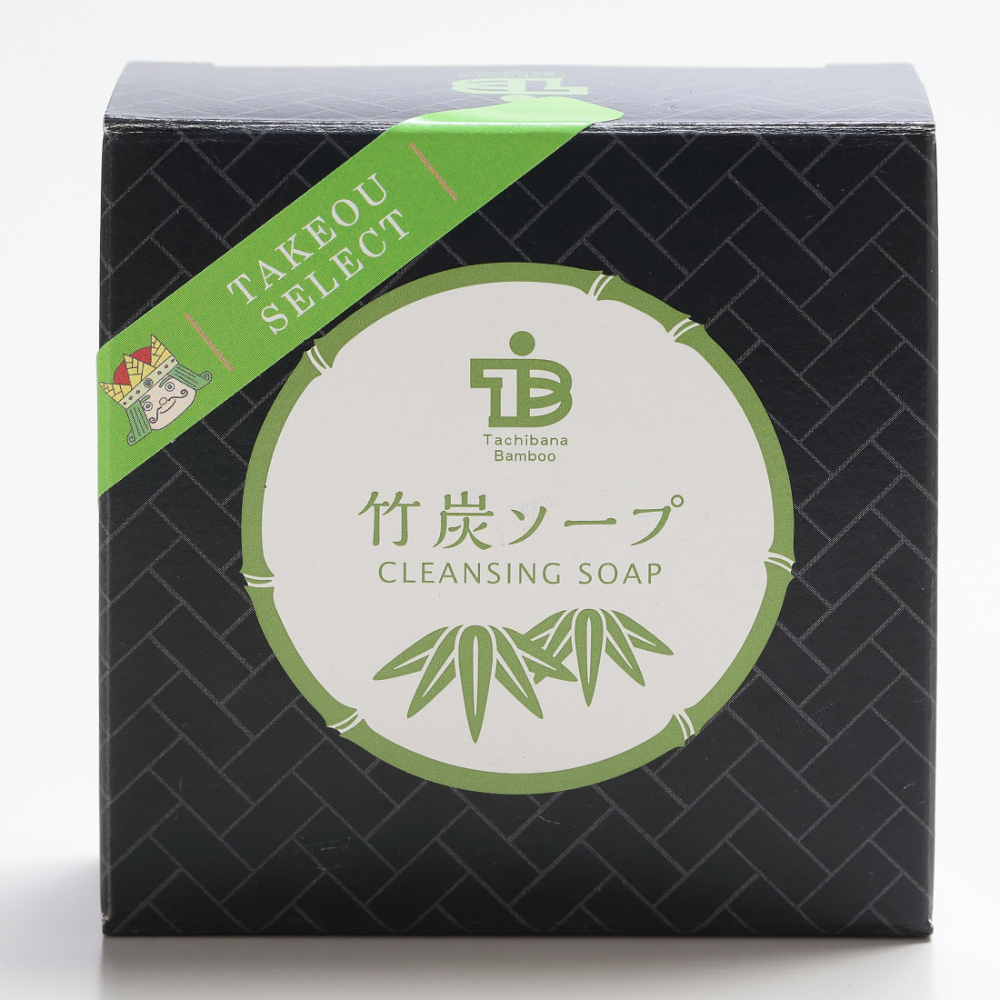 [KAGOSHIMA] KS BRAND KUNIMOTO SHOUKAI Bamboo Charcoal Soap 90g