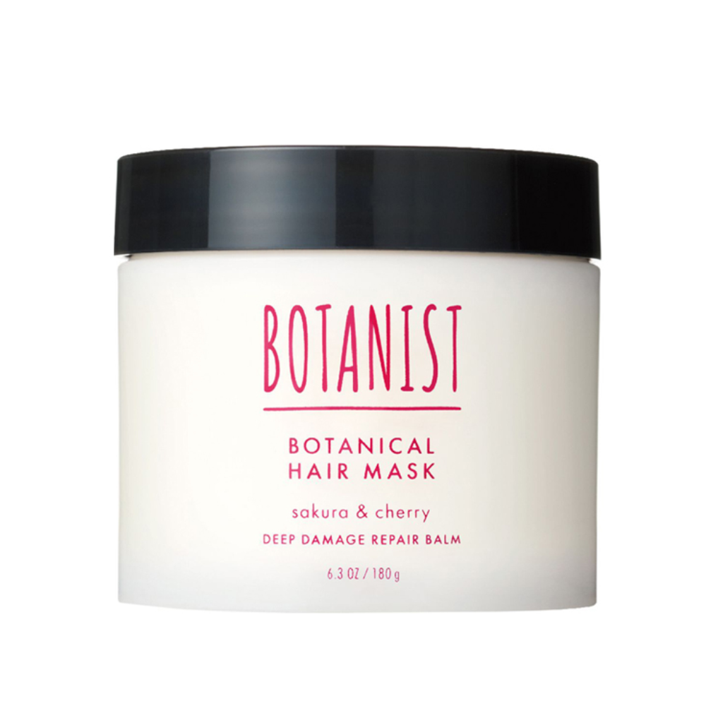 I-ne BOTANIST Botanist Hair Mask Deep Damage Repair Balm Sakura & Cherry Fragrance 180g