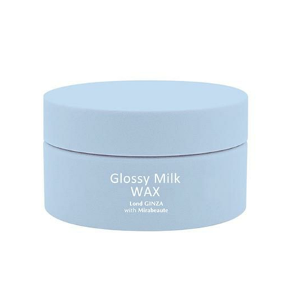 KENJIN RONDO GINZA with MIRA BEAUTE Glossy Milk Wax 24H Hair Wax 60g