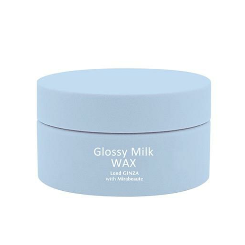 KENJIN RONDO GINZA with MIRA BEAUTE Glossy Milk Wax 24H Hair Wax 60g