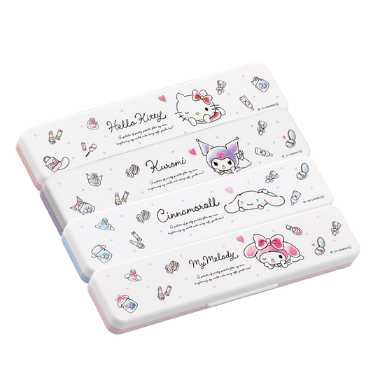 SKATER Sanrio Antibacterial Dishwasher-safe Chopsticks Spoon Set Watercolor Cosmetics 1 pc 62g