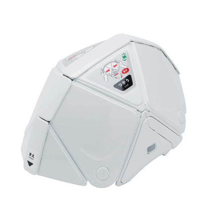 [Disaster Prevention Helmet] MIDORI Safety Foldable Helmet TSC-10N Flatmet2 White 1 pc