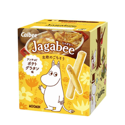 CALBEE Jagabee Anchovy Potato Gratin Flavor Potato Sticks 75g