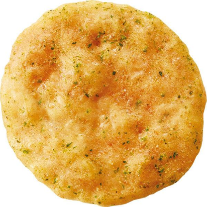 KINGODO Osukina Hitokuchi (Aosa Wasabi Soy Sauce Cracker (74g) / Umami Salt 3 Type Dashi Cracker 80g)