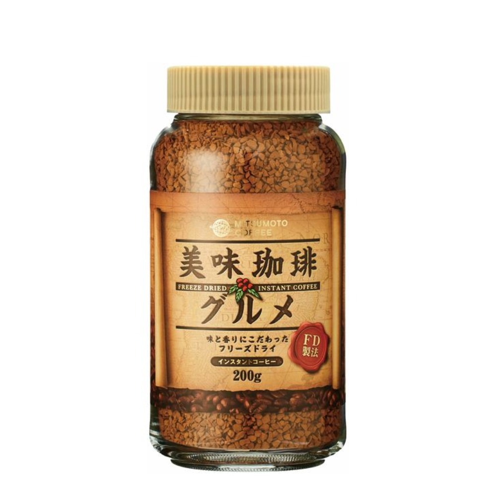 MITSUMOTO COFFEE Good Coffee Gourmet FD Instant Coffee 200g