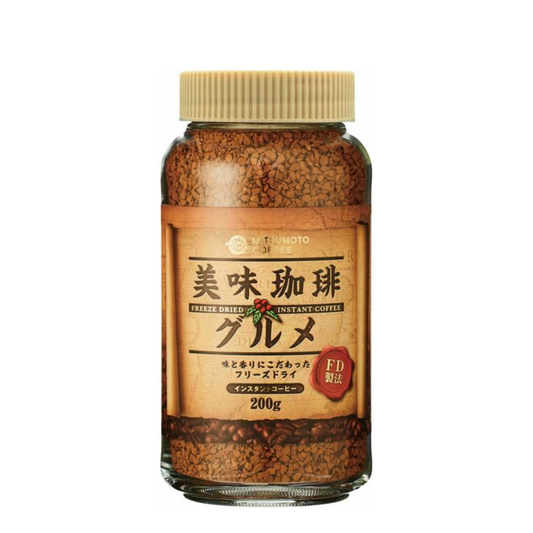 MITSUMOTO COFFEE Good Coffee Gourmet FD Instant Coffee 200g