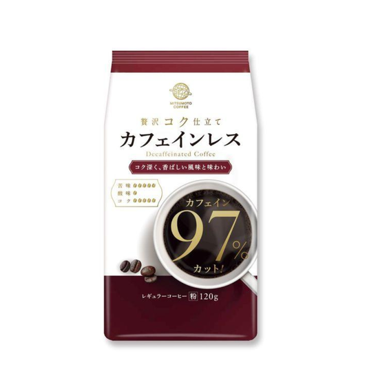 MITSUMOTO COFFEE MMC Decaffeinated Coffee Powder 120g