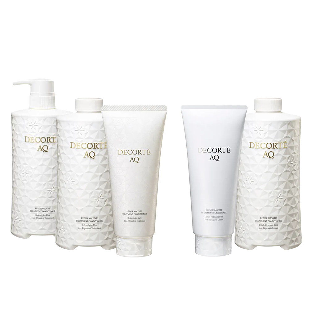 KOSE COSME DECORTE AQ Repair (Smooth / Volume) Treatment Conditioner (250g / 600g / Refill 600g)