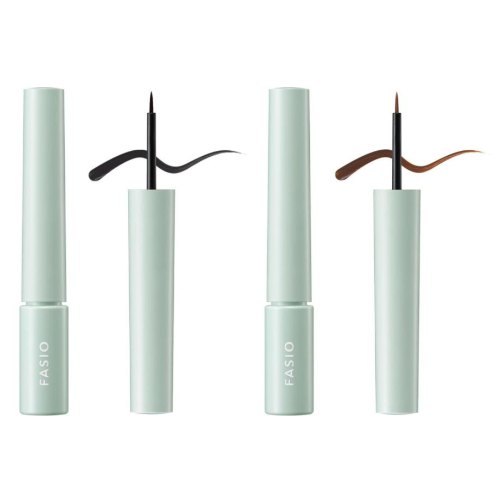 KOSE FACIO Non-blurring Liquid Eyeliner (01 Dense Black / 02 Dense Brown) 3g