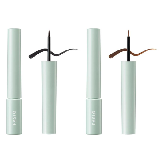 KOSE FACIO Non-blurring Liquid Eyeliner (01 Dense Black / 02 Dense Brown) 3g