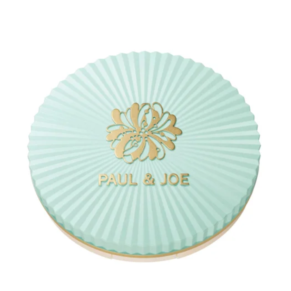 PAUL & JOE Protecting Face Powder Compact Case with Puff 1 pc
