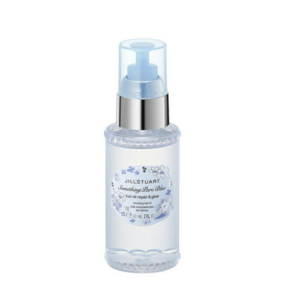 JILL STUART Crystal Bloom Something Pure Blue Hair Oil Repair & Grow 60ml