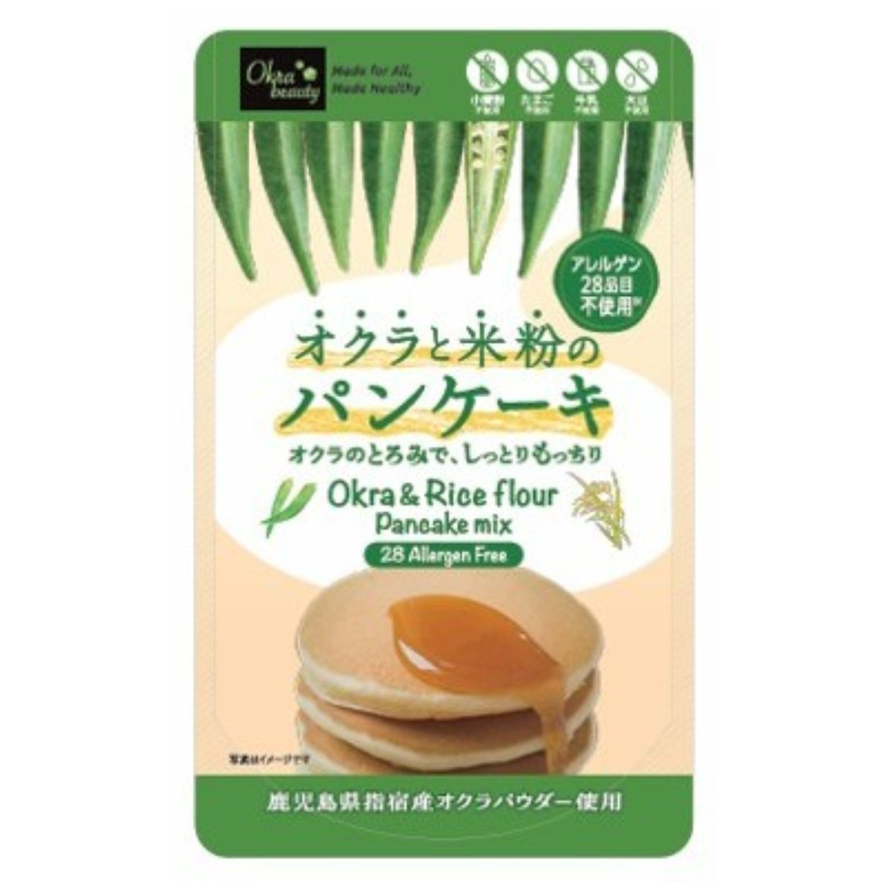 [Kagoshima] YELL Okra and Rice Flour Pancake 150g