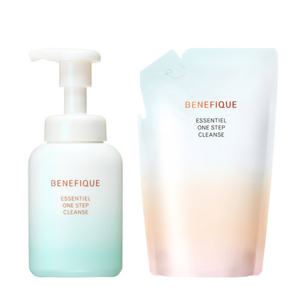 SHISEIDO BENEFIQUE Essential One Step Cleanse Cleansing (160ml / Refill 140ml)