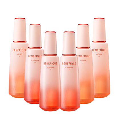 SHISEIDO BENEFIQUE Lotion (EX I / EX II / EX III / I / II / III) 200ml / Refill 180ml