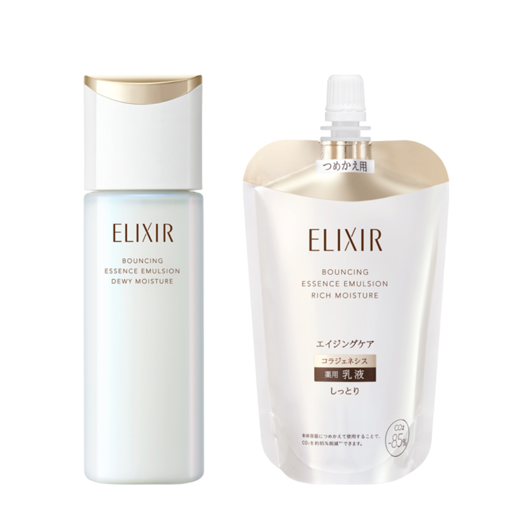 SHISEIDO ELIXIR Lift Moist Emulsion ba (Moist / Moist type) 130ml / Refill 110ml