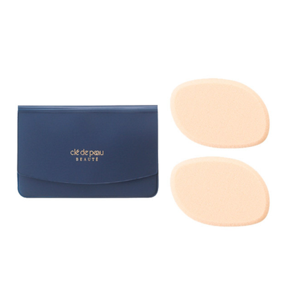 SHISEIDO CLE DE PEAU BEAUTE Cream Foundation Sponge (2 sponges)