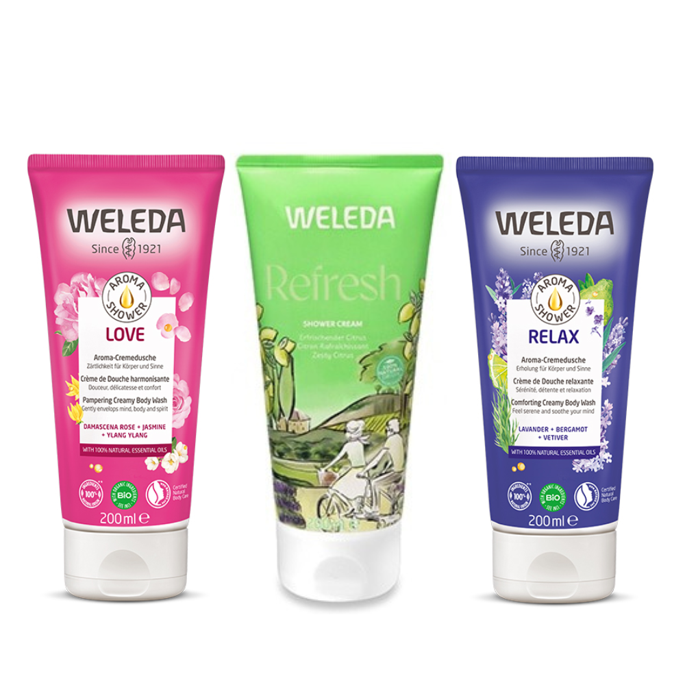 WELEDA Shower Cream 200ml Body Wash