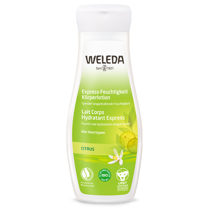 WELEDA Body Milk (Pomegranate / Citrus / Skin Food / Hippo Fan) 200ml