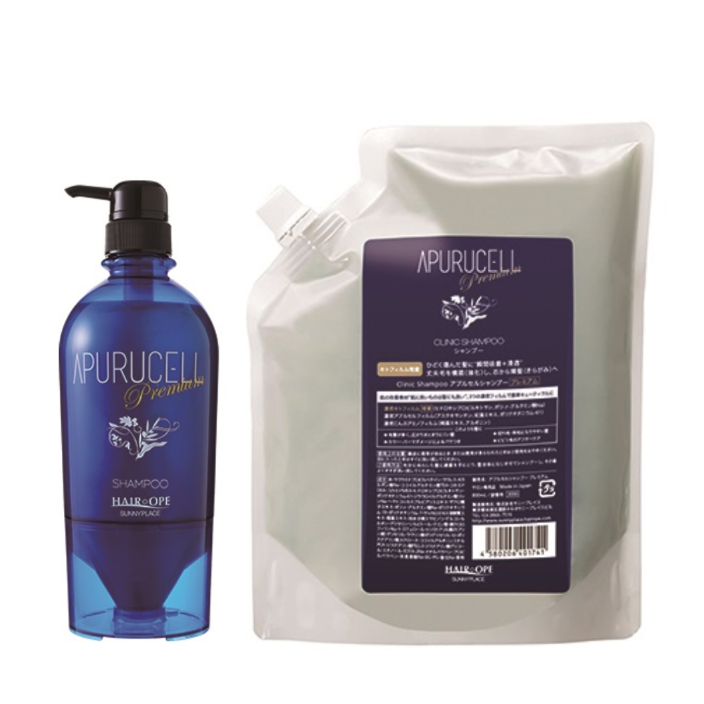 SUNNY PLACE Apurucell Shampoo (Premium Refill 800ml / Premium a 700ml)
