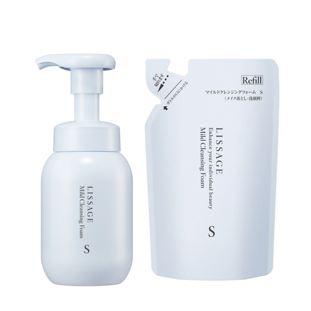 KANEBO Lissage - Mild Cleansing Foam (S) (150ml / Refill 140ml)