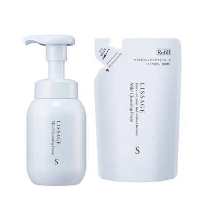 KANEBO Lissage - Mild Cleansing Foam (S) (150ml / Refill 140ml)