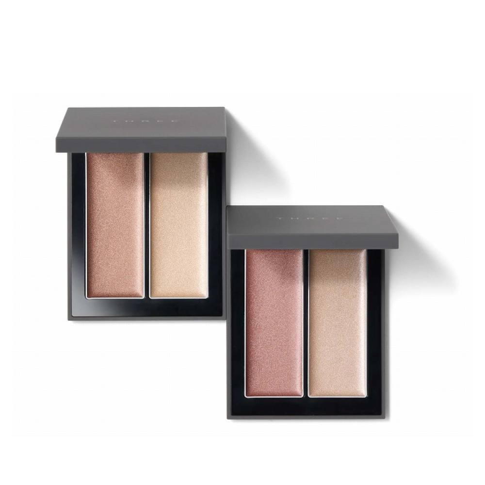 THREE Shimmering Glow Duo R 5.2g (01 / 02) Highlighter