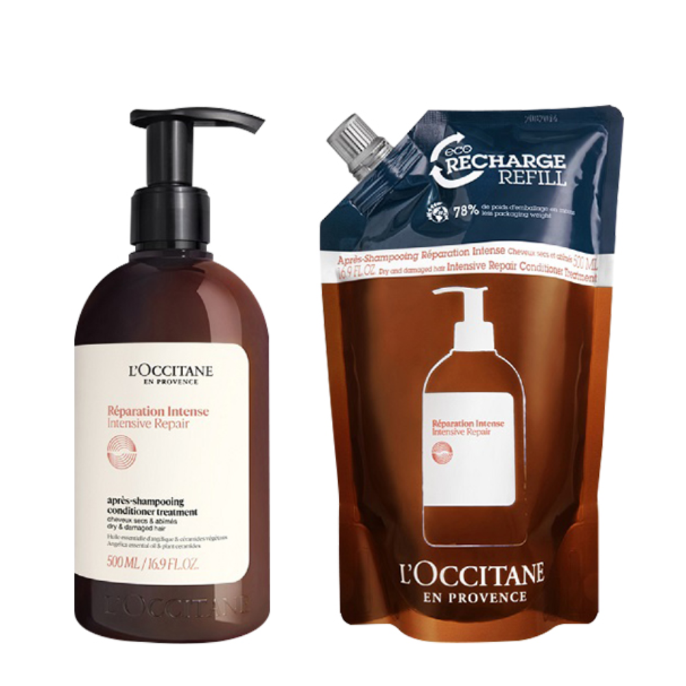 L'OCCITANE Intensive Repair Conditioner Treatment (500ml / Refill 500ml)