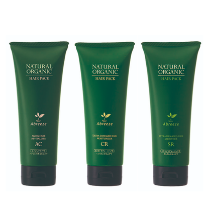 PACIFIC Abreeze Natural Organic Hair Pack (AC / CR / SR) 220g / Refill 600g