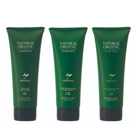 PACIFIC Abreeze Natural Organic Hair Pack (AC / CR / SR) 220g / Refill 600g