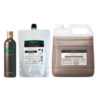 PACIFIC Salone Super Brown Shampoo (330ml / Refill 800ml / Refill 4000ml)
