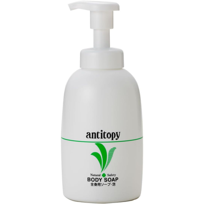 NIPPON OLIVE Antitopy Full Body Soap Foam (Pump) 500ml / Refill 500ml