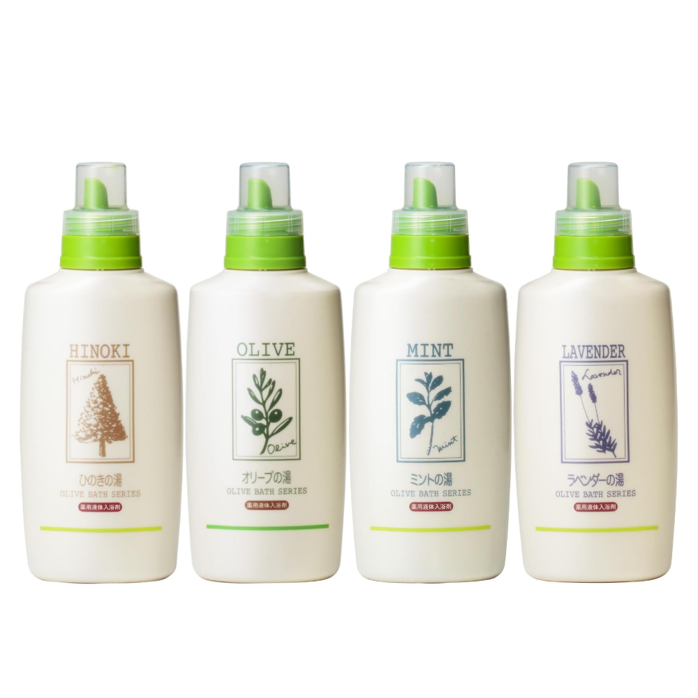 NIPPON OLIVE Medicinal Olive Hot Water S 500ml Liquid Bath Salts