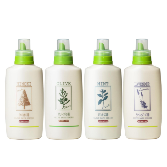 NIPPON OLIVE Medicinal Olive Hot Water S 500ml Liquid Bath Salts