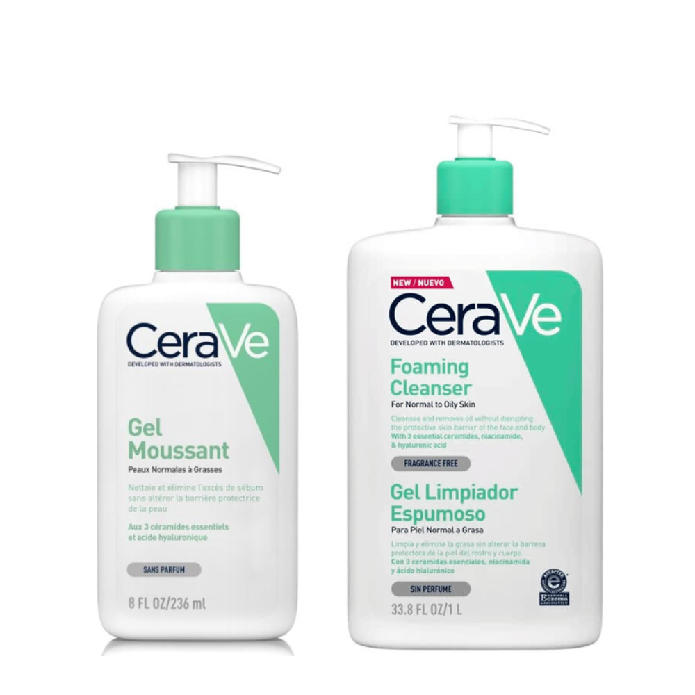 CeraVe Foaming Cleanser (236ml / 473ml)