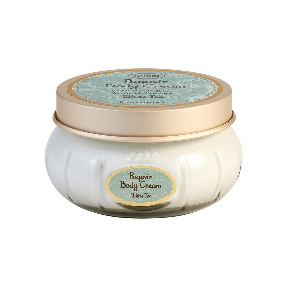 SABON Repair Body Cream 200ml (White Tea / Rose Tea)
