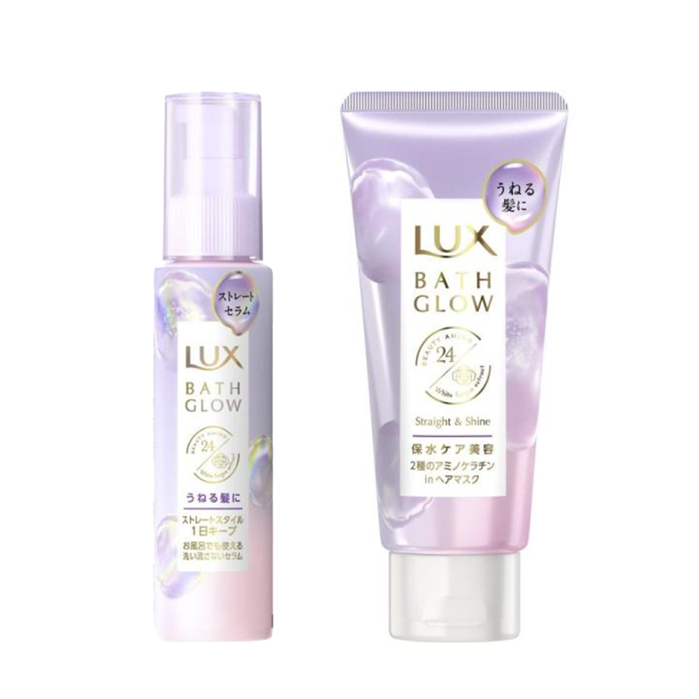 Unilever LUX Bath Grow Straight & Shine Wavy Hair Care