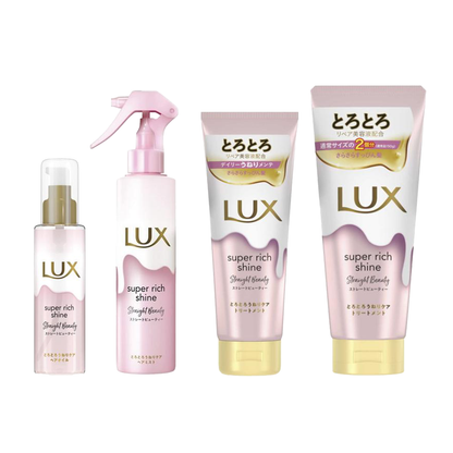 Unilever LUX Super Rich Shine Straight Thickening and Wavy Hair Care