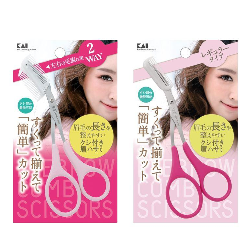 KAI Scissors with Comb (2WAY / Regular)