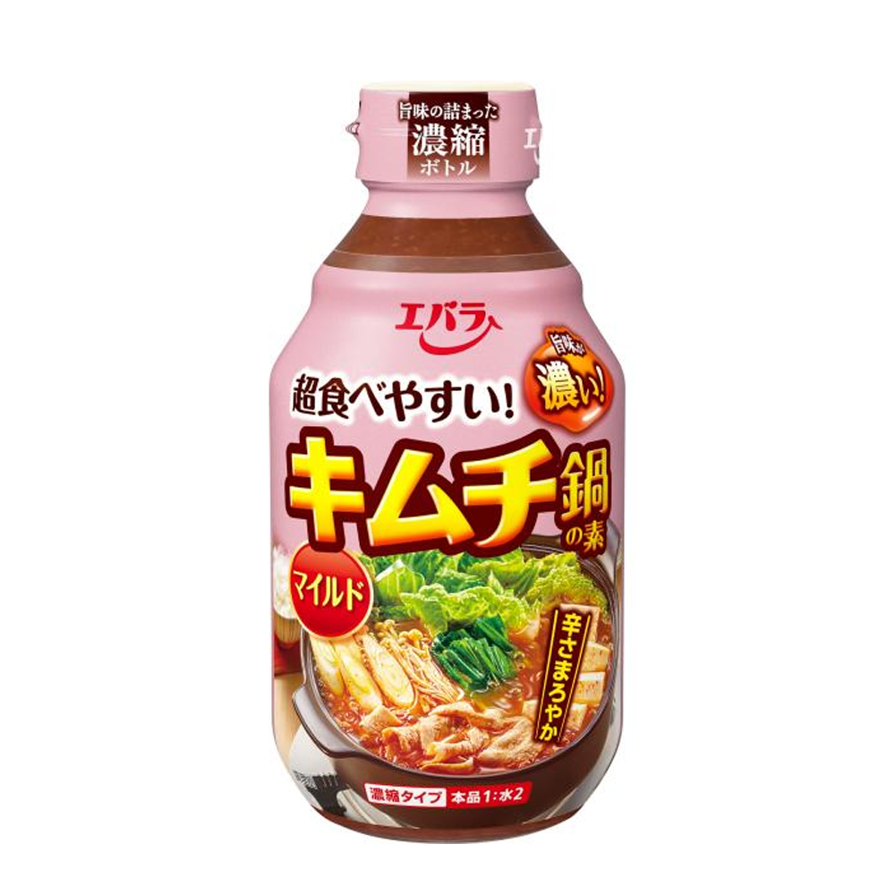 Ebara Kimchi Nabe-no-Moto Mild 300ml 1 Bottle